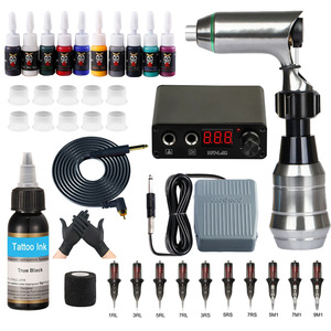 High Quality New Style <b>Tattoo</b> Machine Full <b>Kit</b> Professional Complete <b>Tattoo</b> Set for Body Art Use - Product Image 1