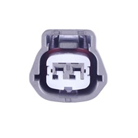 6189-0772 carcasa hembra 2 vías gris sensor de temperatura enchufe Altavoz Conector automático
