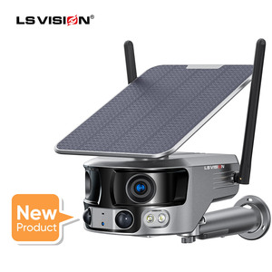 LS VISION 双镜头无线闭路电视摄像机 双向音频 8MP PIR 运动检测 4G Wifi 摄像机 - Product Image 1