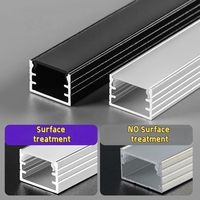 Profilé en aluminium série 6000 aux normes européennes, usine tout-en-un, rail lumineux LED avec précision ultra-élevée