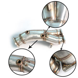 Bajantes de acero inoxidable para <span class=keywords><strong>BMW</strong></span> E92 E82 E88 135i E90 E92 <span class=keywords><strong>335i</strong></span> N55 - Product Image 2