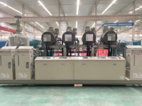 Unité de compresseur frigorifique à vis CO2 à ammoniac, bi-étagé, anticorrosion, haute efficacité, 380V 50Hz pour chambres froides