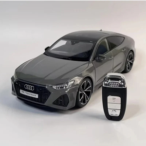Auto Deportivo de Lujo Au-di RS7 Sportback, Modelo a Escala 1:18 de Metal Fundido a Presión, Edición con Llave de Control Remoto, Tamaño Grande, Coleccionable - Product Image 2