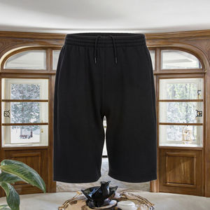 กางเกงขาสั้นผ้าขนสัตว์ทรงหลวมเอวกลางสไตล์ฮิปฮอปสำหรับผู้ชาย แฟชั่นฤดูร้อนใหม่ คุณภาพสูง แห้งเร็ว ขายส่ง - Product Image 3