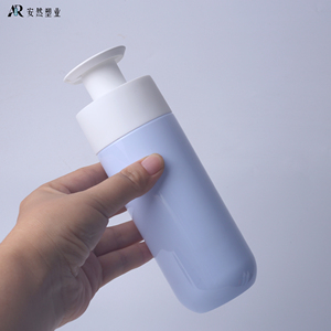 Bouteille vide personnalisable pour cosmétiques, lotion, shampoing, gel douche, conteneur de 200 ml, pompe en plastique PET, couleur personnalisée, marque <span class=keywords><strong>Anran</strong></span> - Product Image 4