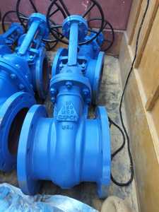 Vanne à opercule à bride en fonte industrielle de haute qualité pour les systèmes de conduites d'eau et d'eaux usées - Product Image 2