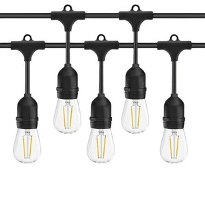 E27 <b>Led</b> <b>Light</b> Strings Waterproof Hanging S14 Bulb Chain For Outdoor Indoor Decoration 10A 16A Plastic Body 2 Year Warranty - Product Image 5