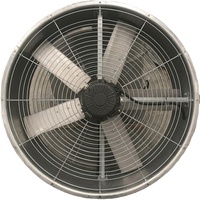 Ventilateur axial pour tour de refroidissement industrielle, pales en acier inoxydable, 16 pales, diamètre 100 % cuivre, moteur à roulement à billes, alimentation électrique