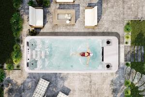 <span class=keywords><strong>Piscine</strong></span> hors sol pour adultes en fibre <span class=keywords><strong>de</strong></span> verre, prête à l'emploi, pour l'extérieur - Product Image 2