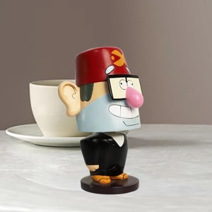 Phổ Biến Tùy Chỉnh Nhựa Hình Bức Tượng Dễ Thương Vui Chú Phong Cách Bobblehead Búp Bê Thủ Công Trang Trí Nội Thất Bàn Trang Trí Quà Tặng Sáng Tạo - Product Image 6