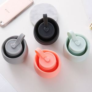 Nueva Taza Plegable Portátil de Silicona de 500 ml, a Prueba de Fugas, Libre de BPA, Apta para Lavavajillas, con Tapa de Mosquetón para Deportes al Aire Libre y Viajes - Product Image 4