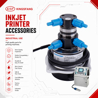 Pompe à encre noire double tête HGN0109 280 (rotor long) de bonne qualité, pièce de rechange MG pour imprimante jet d'encre Domino