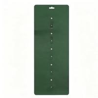 Organisateur mural en cuir PU pour lunettes de soleil, 5 emplacements, support de présentation pour lunettes, support mural pour lunettes, rangement pour placard et chambre
