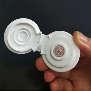 Dental Honey Bottle Lid Silicone Valve Food Grade PP5 <b>Plastic</b> Flip <b>Cap</b> Inverted Squeeze Sauce Bottle <b>Cap</b> - Product Image 3