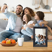 Bingkai Foto Digital WiFi Pintar 10.1 Inci Pro, Bingkai Foto Digital 16GB Memori Berbagi Momen Langsung Melalui Aplikasi Frameo dari Mana Saja IPS Layar Sentuh
