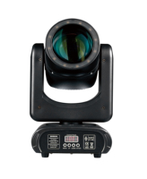 Projecteur LED Beam 120W à tête mobile avec anneau néon Auro, faisceau de 2 degrés, 5 gobos statiques, prisme à 18 facettes, DMX RDM pour discothèque, mariage, scène