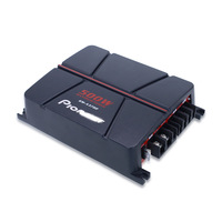 Vente Directe Pionee GM3702 Amplificateur de Voiture Professionnel Haute Puissance 12V 2 Canaux avec Crossovers Compatibilité Universelle Standard