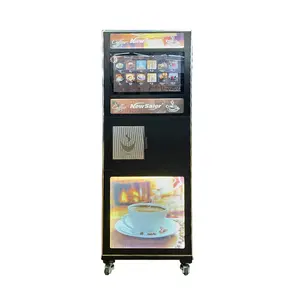 Distributore automatico di monete e banconote macchina per fare soldi con caffè