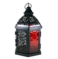 Petit porte-bougie en métal Antique suspendu pour Table de mariage, décoration de la maison