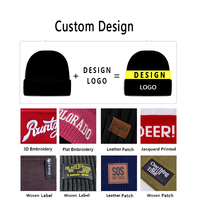 Fabricant de bonnets, design personnalisé, bonnet en tricot Y2K, bonnet de rue, bonnet jacquard avec logo
