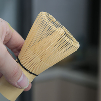 Fouet à matcha en bambou de qualité alimentaire, Chasen, artisanal, traditionnel, violet, fouet à thé japonais en bambou, fouet Japandi