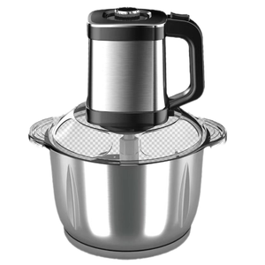 ماكينة تجهيز الطعام المروحية مع مطحنة اللحم من الفولاذ المقاوم للصدأ - Product Image 1