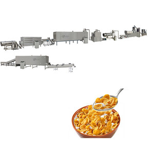 Tự động tiêu thụ thấp mảnh ngô làm cho máy ăn sáng ngũ cốc dây chuyền sản xuất - Product Image 2