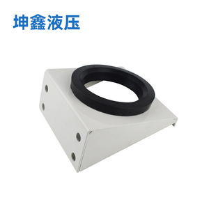 Kunxin Hydraulic Pipe <b>Clamp</b> Bracket Base 1 In <b>Hose</b> Diameter Lightweight Steel Adapter For Hydraulic Oil - Product Image 3