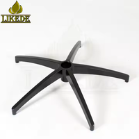 Base de chaise de bureau pivotante en aluminium robuste 5 étoiles pour chaise de direction ergonomique ou chaise de gaming OEM