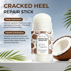 Stick Réparateur Talons Fissurés à l'Extrait de Noix de Coco OEM – Hydratation Profonde, Exfoliant, Baume Hydratant pour Pieds Secs – Soin des Pieds Marque Privée - Product Image 2