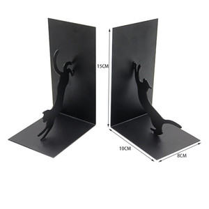 Hot Sell Material Iron Book Holder <b>Bookends</b> High Quality Decorative Metal <b>Bookends</b> - Product Image 2