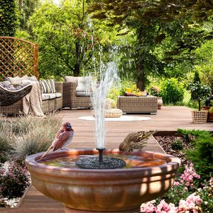 Fontaine à Eau Solaire 1.4W, Kit de Pompe Submersible Solaire pour <span class=keywords><strong>Bassin</strong></span> et Aquarium, Arrosage Extérieur - Product Image 4