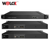 Bajo costo óptico Dexin Live Streaming V/A señales en salida de RF digital Modulador codificador de video