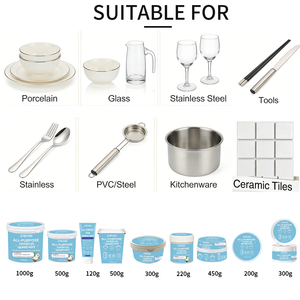Detergente in <span class=keywords><strong>pasta</strong></span> multiuso all'olio di cocco di grado industriale per pulizia profonda di utensili da cucina, piastrelle e accessori. Disponibile confezione personalizzata OEM. 280g - Product Image 2