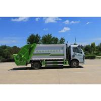 Compacteur de déchets à chargement arrière OEM personnalisé 9CBM, superstructure avec système hydraulique complet, compatible avec tous les châssis de camions légers