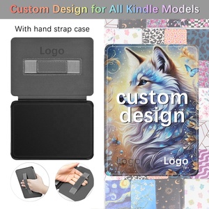 Étui de protection pour Kindle Basic 12e génération 6 pouces 2024 avec design personnalisé, dos magnétique et sangle de maintien - Product Image 4