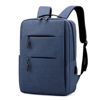 Sac à dos pour ordinateur portable à prix de gros avec plusieurs poches, sac pour homme, sac de voyage d'affaires avec USB