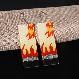 <span class=keywords><strong>Pendientes</strong></span> <span class=keywords><strong>de</strong></span> Anime en Oferta, <span class=keywords><strong>Tanjiro</strong></span> Nezuko, Acrílico Plateado, para Cosplay Unisex, Accesorios <span class=keywords><strong>de</strong></span> Joyería, Regalo - Product Image 3