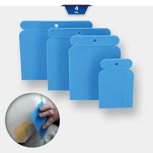 BRILLIANT TOOLS - BT101935 Juego de espátulas de plástico japonesas (4 piezas) Cuchillos para corte y encintado EAN 4042146868683 - Product Image 1