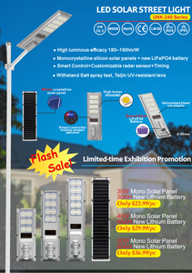 Đèn đường năng lượng mặt trời tất cả trong một ngoài trời với cảm biến chuyển động LED Vỏ mạ kẽm IP65 được xếp hạng đèn đường độc lập - Product Image 5