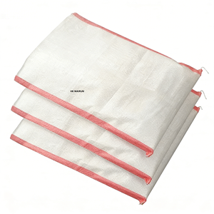 Sacs en polypropylène tissé recyclé PP en gros avec impression offset 25 kg pour l'emballage d'engrais, d'aliments pour animaux et de farine - Product Image 1