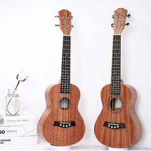 Concierto de madera de caoba, instrumento chino de tilo, Tenor, 23, 24 y 26 pulgadas, Ukelele - Product Image 6
