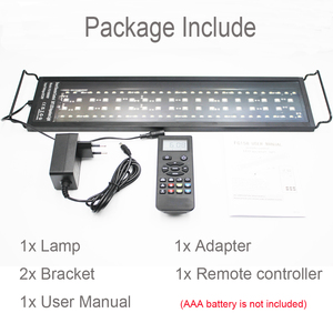 Luce LED Professionale per Acquario 30-120cm con Telecomando, Illuminazione Intelligente a Spettro Completo per Piante Vive e Pesci - Product Image 3