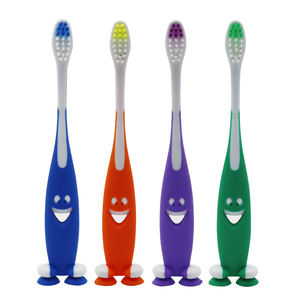 Venta al por mayor personalizado Joycare cerdas de nailon suave cepillo de dientes para niños con sonrisa divertida mango de dibujos animados - Product Image 4