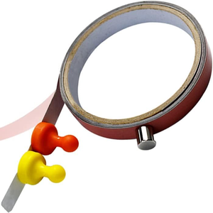 Cinta magnética de hierro metálico Cinta magnética de tira mental ferrosa Cinta de <span class=keywords><strong>acero</strong></span> receptiva Imán de atracción con respaldo adhesivo Cinta de metal magnética - Product Image 6