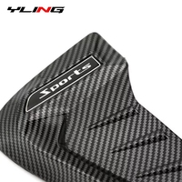 Autocollants de décoration pour sortie d'air, tout nouvel accessoire universel en Fiber de carbone, aspect de requin, protection latérale de la carrosserie, pour protection, couverture en flanelle modifiée