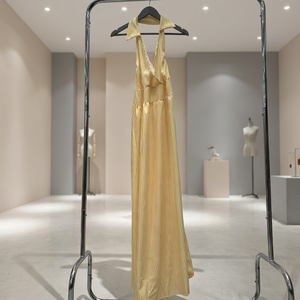 Robe élégante et décontractée pour femme, nouvelle collection 2026, coupe ajustée, dentelle à motifs géométriques, respirante pour l'été et le printemps, vente <span class=keywords><strong>en</strong></span> gros à bas prix - Product Image 5