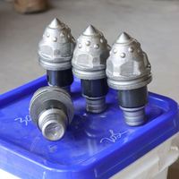 Carburo de tungsteno Bala Dientes Zanjadora Dientes de corte