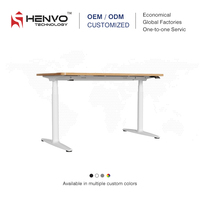 Bureau debout électrique ergonomique intelligent à mémoire de hauteur en acier, extensible, contemporain, fonctionnement silencieux, protection avec verrouillage enfant