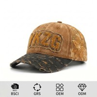 Casquette de baseball vintage en velours délavé et vieilli, brodée de lettres en dentelle, pour le sport, le ski, les voyages, les activités de plein air, les fêtes, la plage et le streetwear